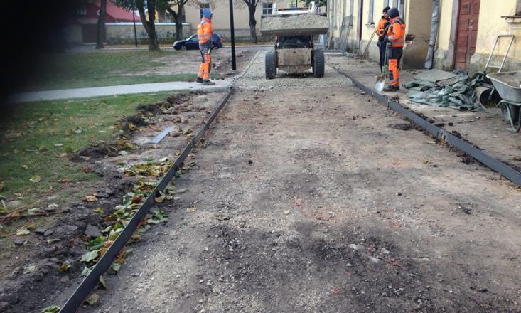 tänavakivi, äärekivi, maakivi, graniitkivi, parklate, platside ja teede ehitus