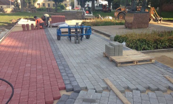 tänavakivi, äärekivi, maakivi, graniitkivi, parklate, platside ja teede ehitus