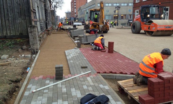 tänavakivi, äärekivi, maakivi, graniitkivi, parklate, platside ja teede ehitus
