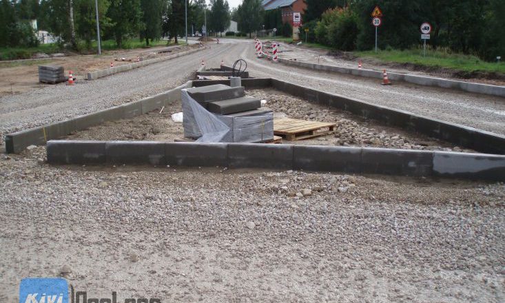 tänavakivi, äärekivi, maakivi, graniitkivi, parklate, platside ja teede ehitus