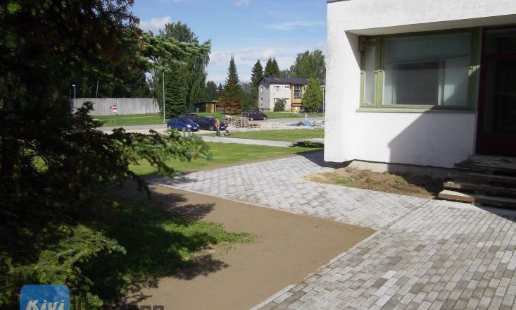 tänavakivi, äärekivi, maakivi, graniitkivi, parklate, platside ja teede ehitus