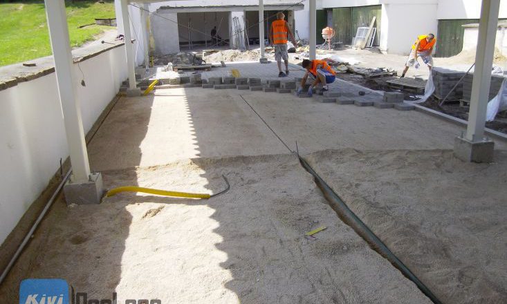 tänavakivi, äärekivi, maakivi, graniitkivi, parklate, platside ja teede ehitus