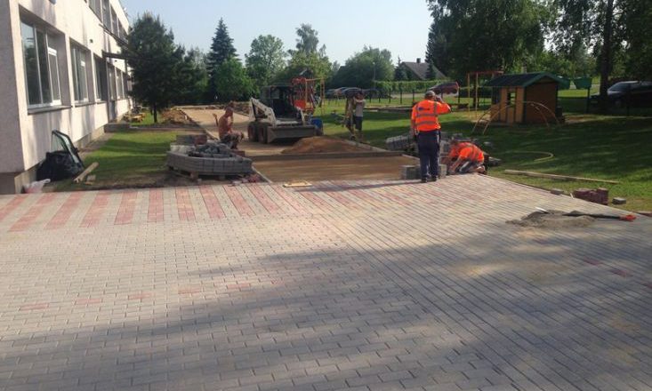 tänavakivi, äärekivi, maakivi, graniitkivi, parklate, platside ja teede ehitus